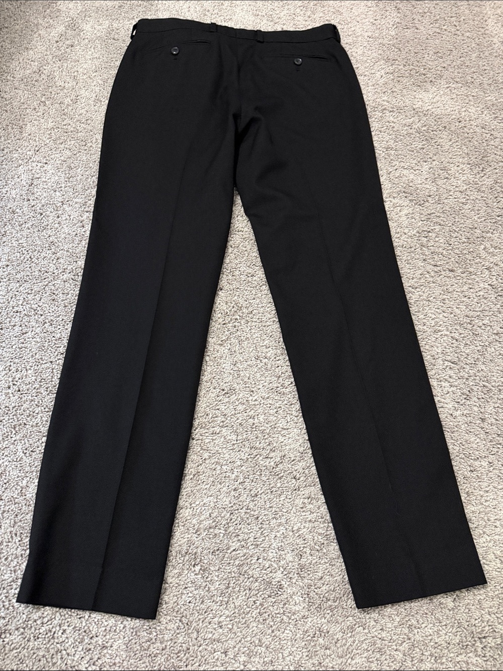 Topman - Nordstrom Classic Black Dress Pants - Picture 7 of 10